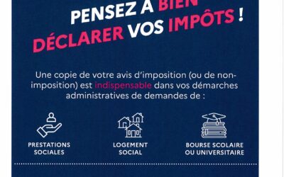 DECLARATION DES IMPOTS 2022