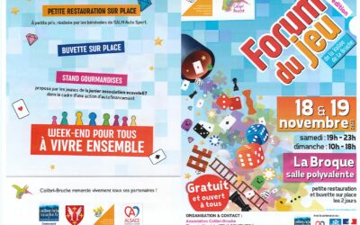 FORUM DU JEU – ASSOCIATION COLIBRI BRUCHE